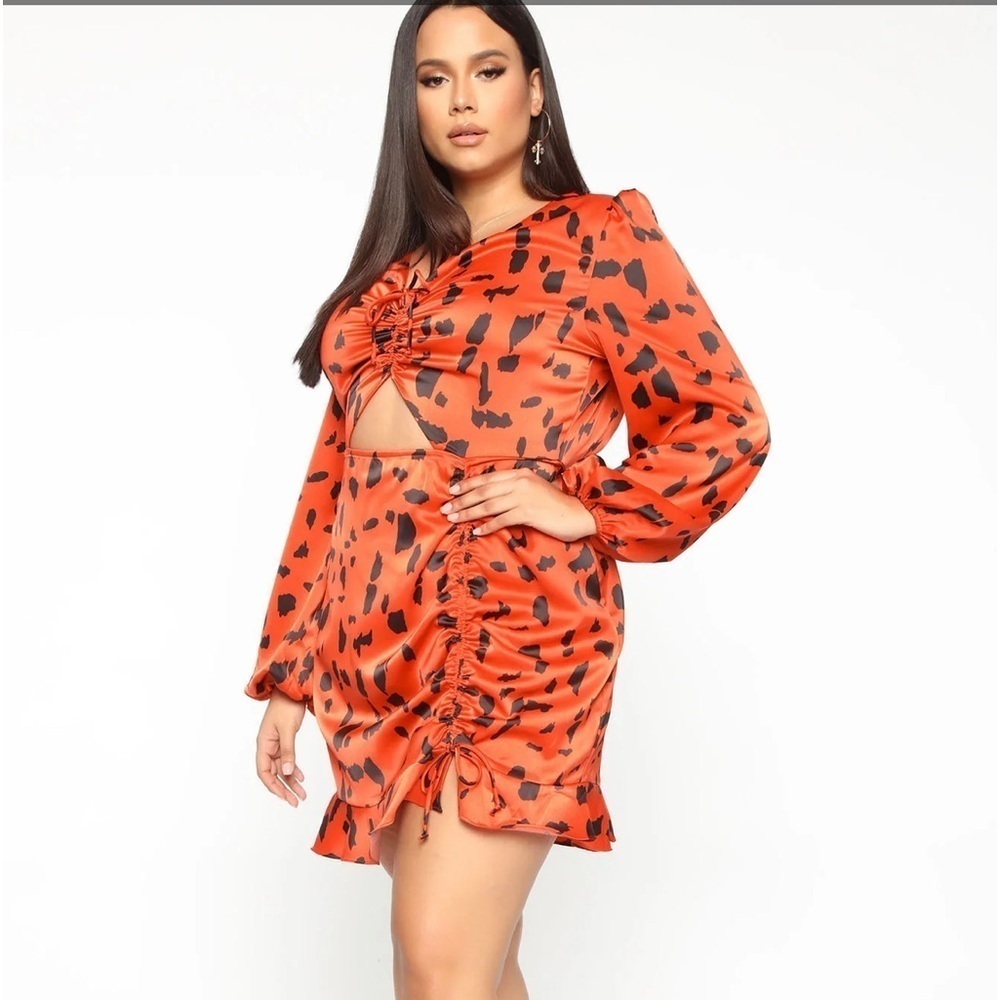 Fashion Nova Party Like Animals Party Cocktail Dress Size 2XL NWT summer spring